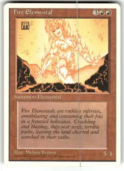 Fire Elemental 4th Edition Regular LP - Image 1