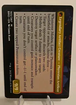 Phyrexian Dragon Engine MTG The Brothers' War Regular - Image 2