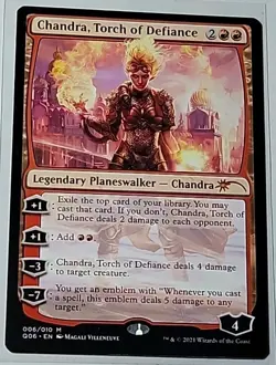 Chandra, Torch of Defiance Magic The Gathering Unique & Misc Promos 006/010 - Image 1