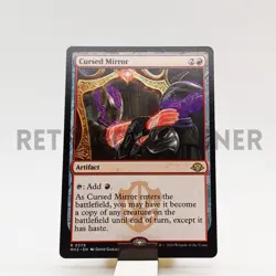 MTG Magic MH3 Modern Horizons 3 - 1x EN NM 0279 R Cursed Mirror - Image 1