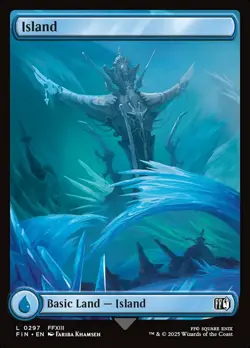 Hero Deal, English - 4 x MTG Island (0297) Final Fantasy - Image 1