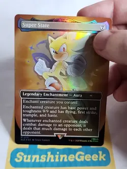 Super State (Rainbow Foil) Sonic Secret Lair Drop Foil - Image 2