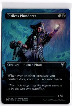 Foil | Pitiless Plunderer | [SPG] | 5 | LP x1 MTG Magic: the Gathering - Image 1