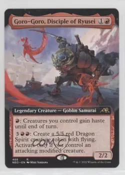 Goro-Goro Disciple of Ryusei (Extended Art) Magic: Kamigawa: Neon Dynasty #466 - Image 1