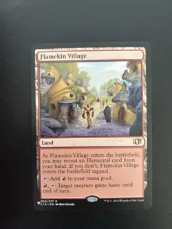 Flamekin VillageThe List Reprints Regular Rare Mtg 60 - Image 1