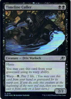 MTG Timeline Culler (121) | NM Foil | Edge of Eternities (EOE) - Image 2