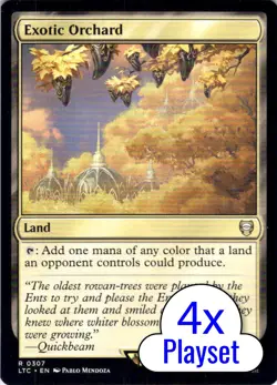 MTG 4x Exotic Orchard (307) | NM | Commander: Lord of the Rings (LTC) - Image 1
