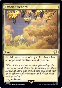 MTG 4x Exotic Orchard (307) | NM | Commander: Lord of the Rings (LTC) - Image 2