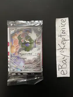 Pokemon TCG Tornadus 210 SEALED Promo Card ETB White Flare Illustration ART Rare - Image 1