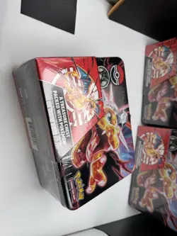 Lot Of 4 Pokemon Charizard Collector's Treasure Chests/Lunch Boxes - Image 2