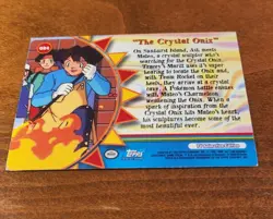 "The Crystal Onix" OR4 RAINBOW FOIL Topps MP Pokemon RARE - Image 3