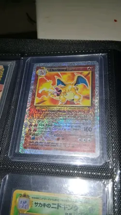 Pokemon TCG Charizard Legendary Collection 3/110 Reverse Holo Rare - Image 1