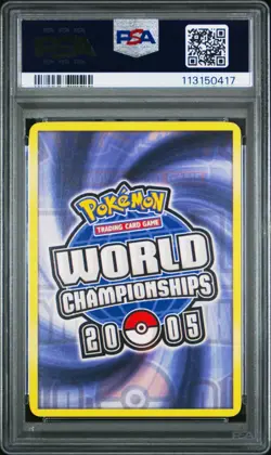 PSA 9 MINT Jirachi 9/107 Pokemon EX Deoxys 2005 World Championships POP 4! - Image 2