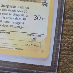 Birthday Pikachu Holo 24 Celebrations Classic Collection Pokemon 2021 LP - Image 4