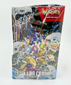 Pokemon TCG Stellar Crown Booster Box Factory Sealed New - Image 3