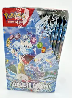 Pokemon TCG Stellar Crown Booster Box Factory Sealed New - Image 4