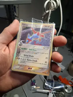 Pokemon TCG Latias EX Delta Species 8/113 Rare Reverse Holo Stamped LP++ - Image 2