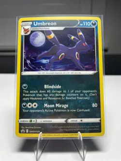 Pokemon TCG: Umbreon (SWSH129) - Black Star Promo Holo - LP - Image 1