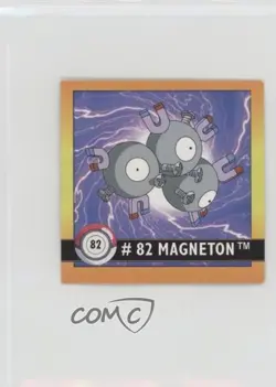 Magneton Artbox Pokemon Stickers Series 1 #82 1999 tv5 - Image 1