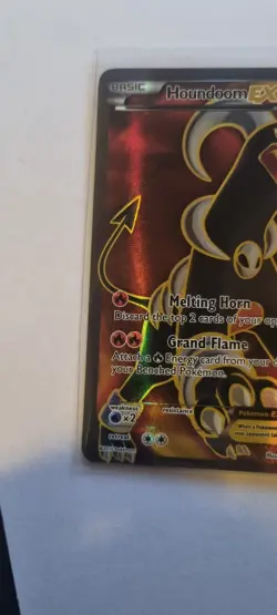 Houndoom EX (Full Art) 153/162 Breakthrough Holo 2015 Pokemon Card - Image 2