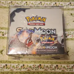 Pokemon Sun & Moon Burning Shadows Booster Box Factory Sealed English - Image 1