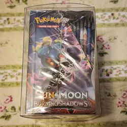 Pokemon Sun & Moon Burning Shadows Booster Box Factory Sealed English - Image 3