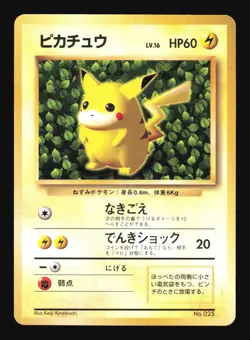 Pokemon Japanese Ivy Pikachu Non-Glossy How to Play Promo LIGHT PLAY-1 - Image 1