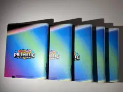 Pokemon Prismatic Evolutions Lot of 6 Binders + 7 Poster's - All Brand New - Image 2