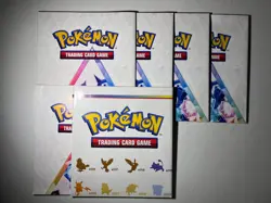 Pokemon Prismatic Evolutions Lot of 6 Binders + 7 Poster's - All Brand New - Image 3