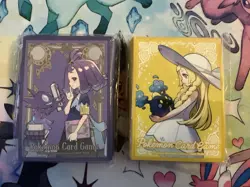 Lillie Acerola MEGA 2 Set Card Sleeve Pokemon Center Exclusive Sealed Rare - Image 1