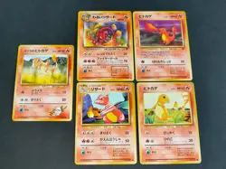 Pokemon Blaine's Charmander Charmeleon 004 Team Rocket Old Back Japanese eb105 - Image 1