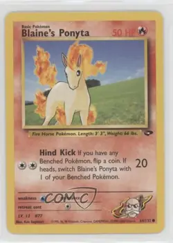Blaine's Ponyta Pokemon Gym Challenge #64 2000 - Image 1