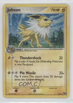 Jolteon Pokemon Organized Play Promotional Series 3 #3 2006 - Image 1
