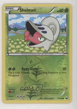 Shelmet Pokemon Black & White Dark Explorers #10 - Image 1