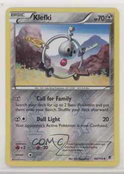 Klefki Reverse Foil Pokemon XY Phantom Forces #66 - Image 1