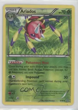 Ariados Reverse Foil Pokemon XY Ancient Origins #6 - Image 1
