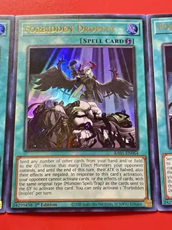 3x Forbidden Droplet | RA01-EN064 | Ultra Rares | NM | 1st Edition | YuGiOh! - Image 5
