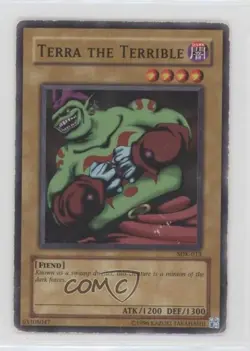 Terra the Terrible Unlimited YuGiOh Starter Deck Kaiba #SDK-013 2002 - Image 1