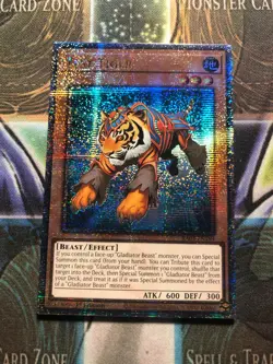 *** TEST TIGER *** 1ST EDITION QUARTER CENTURY SECRET RARE RA03-EN189 YUGIOH! - Image 1