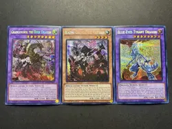 Blazing Cartesia, The Virtuous + Granguignol Dusk Dragon + Tyrant | YuGiOh! - Image 1