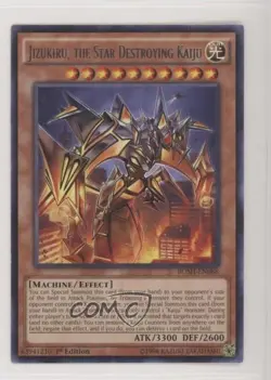 Jizukiru the Star Destroying Kaiju 1st Ed. YuGiOh Breakers of Shadow #BOSH-EN088 - Image 1