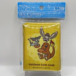 Good Friends Charmander Pokemon Center Deck Shield 64ct Card Game Sleeves Japan - Image 1