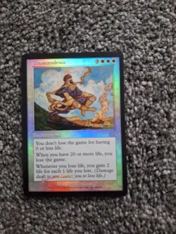 Transcendence Foil MTG Magic the Gathering card RARE - Image 1
