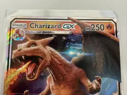 Pokemon TCG Charizard GX SM195 Black Star Promo Holo Card - Image 2
