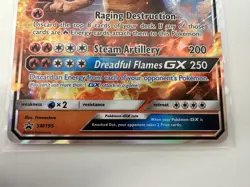 Pokemon TCG Charizard GX SM195 Black Star Promo Holo Card - Image 3