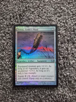 Tenza, Godo's Maul MTG FOIL Magic the Gathering card - Image 1