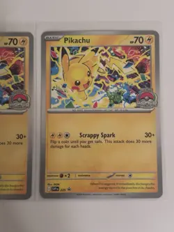 Pikachu World Championship 2025 Promo Pokemon Card SVP 225 X 3 NM/M - Image 4