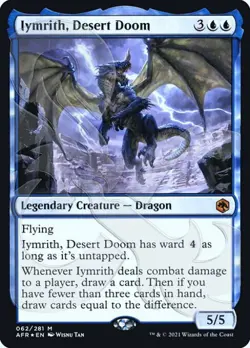 MTG English Iymrith, Desert Doom NM Foil AFR Ampersand Promos - Image 1