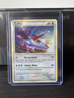 Pokemon TCG Latios, Latias, HGSS Promos, Cosmos Holo Cards - Image 1