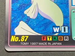 Dewgong NO.87 Pokemon Scratch Card TOMY 1997 Japanese NINTENDO VERY RARE - Image 4